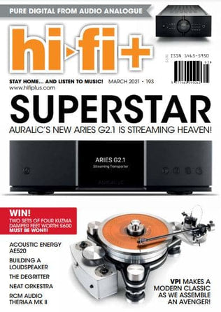 VPI Avenger Featured in Hi-Fi + Magazine (Archived 3/6/2021)