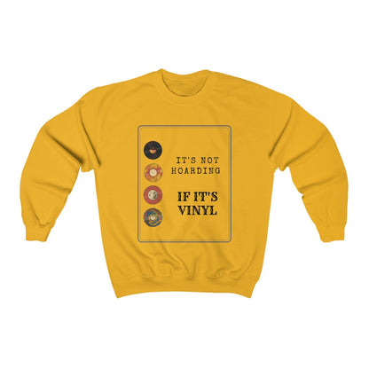 Hoarding Vinyl Crewneck Sweatshirt