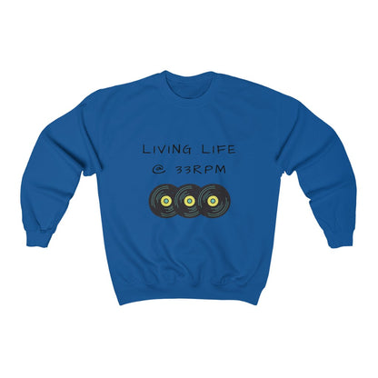 Living @ 33RPM Crewneck Sweatshirt