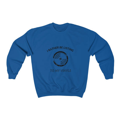 Listening to Records Crewneck Sweatshirt