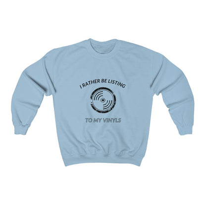 Listening to Records Crewneck Sweatshirt