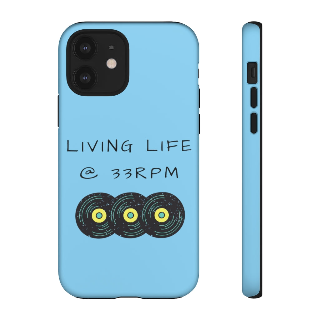 Living @ 33RPM Phone Case